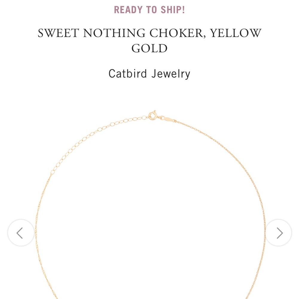 Catbird Sweet nothing choker